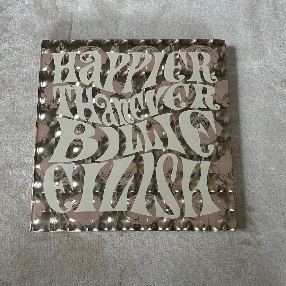 Billie Eilish Happier Than Ever Vinyl x Gucci Collaboration